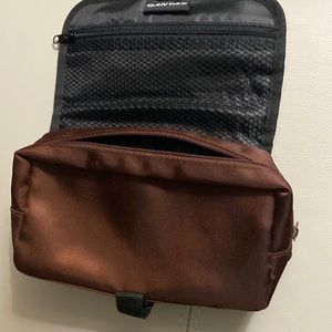 Secure travel toiletry bag